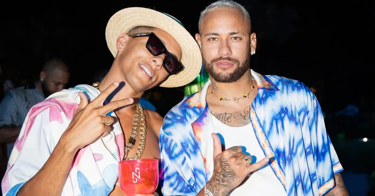 'Minha maior referência': muito antes de prisão por lavagem de dinheiro do tráfico de drogas, Buzeira presenteou Neymar com joia de R$ 2 milhões