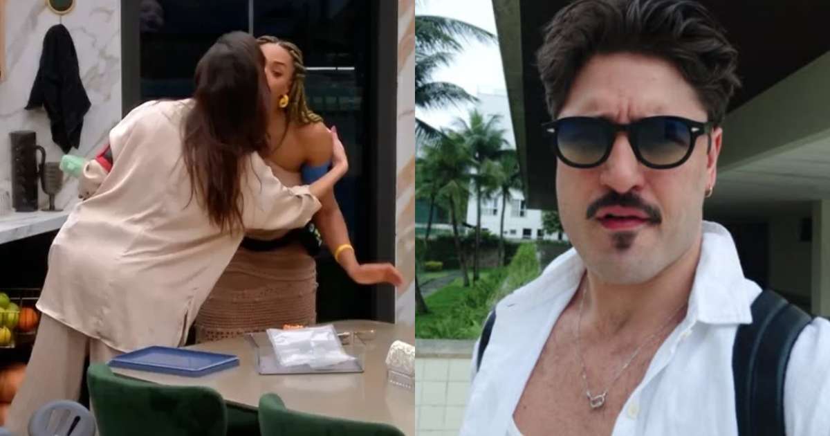 BBB 25: Vitória manda recado para o namorado após momento com sister: 'Vou ter que beijar'