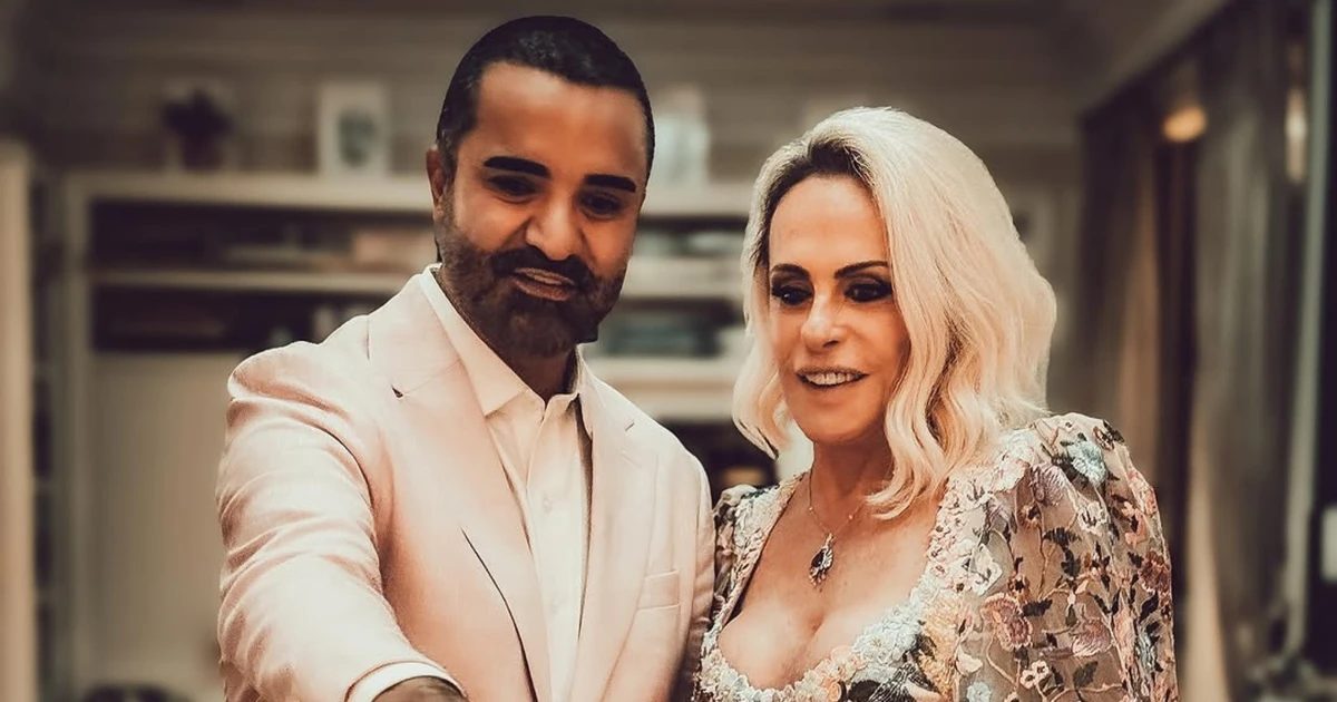 Ana Maria abre álbum de fotos de casamento intimista com Fábio Arruda