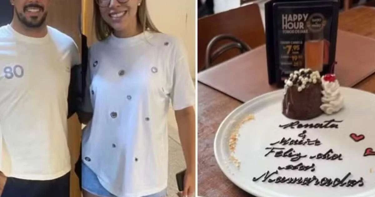 Casal da última edição do BBB, Renata e Maike passam Dia dos Namorados juntos