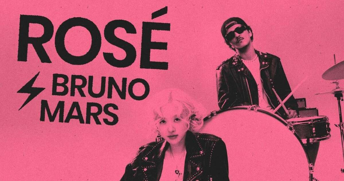 APT.' de ROSÉ e Bruno Mars está na segunda semana em primeiro lugar nas paradas globais