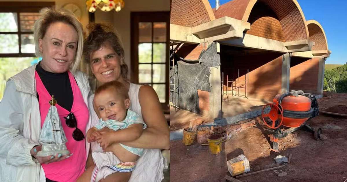 Não é rica? Filha agradece Ana Maria Braga por construção de casa e rebate críticas: 'É minha mãe'