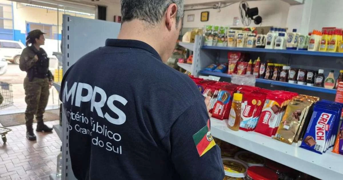 Operação no RS revela produtos vencidos há três anos e apreende 700 kg