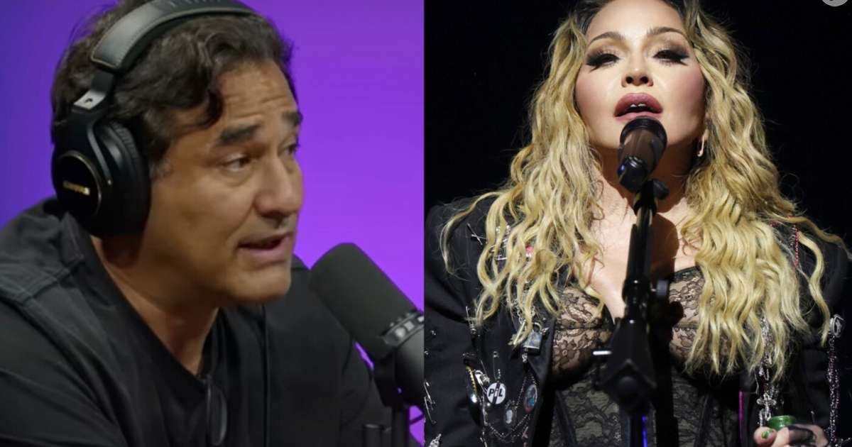 Luciano Szafir detalha convite ousado de trabalho feito por Madonna: 'Comigo tirando a roupa...'