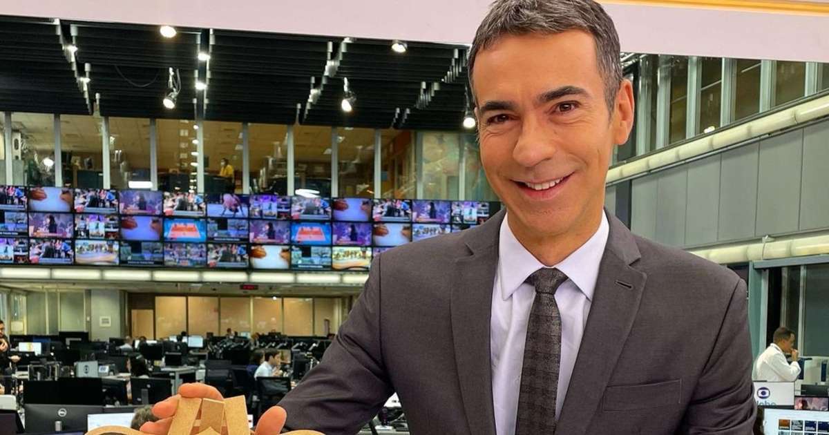 César Tralli surpreende ao confirmar afastamento do jornal: 'Chegou minha hora'