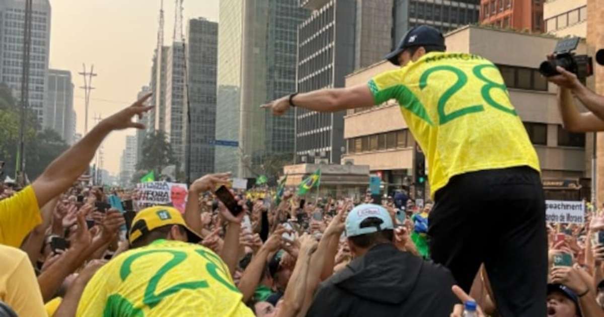 Marçal é barrado em trio de Bolsonaro; Malafaia alega que ele chegou no fim: 'palhaço'