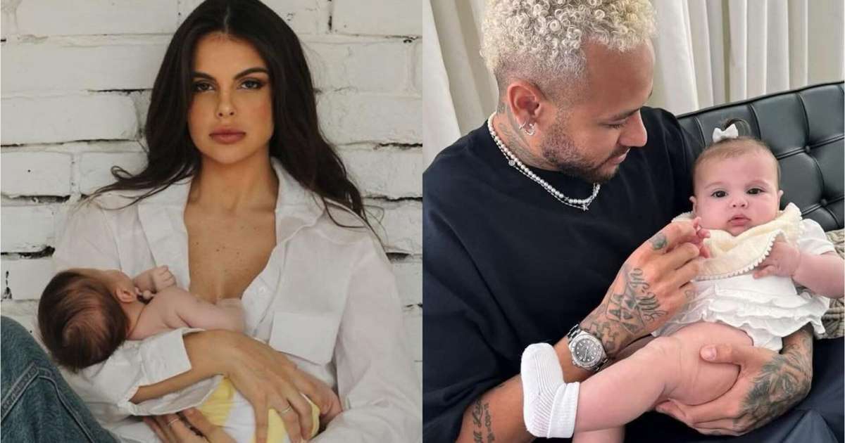 Parece com quem? Filha de Amanda Kimberlly e Neymar derrete a web ao surgir estilosa