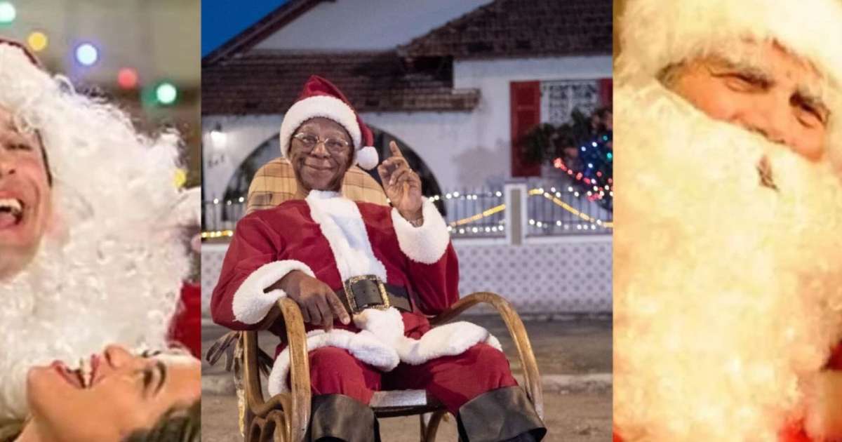 Ho, ho, ho! Você não lembra, mas esses 7 atores da TV Globo se transformaram em Papai Noel nas telinhas