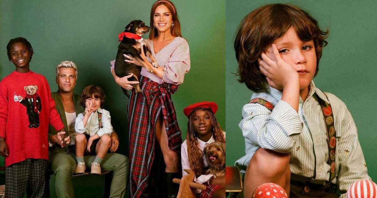 Web se diverte com gesto inusitado de filho de Bruno Gagliasso e Giovanna Ewbank: 'Tô nem ai'