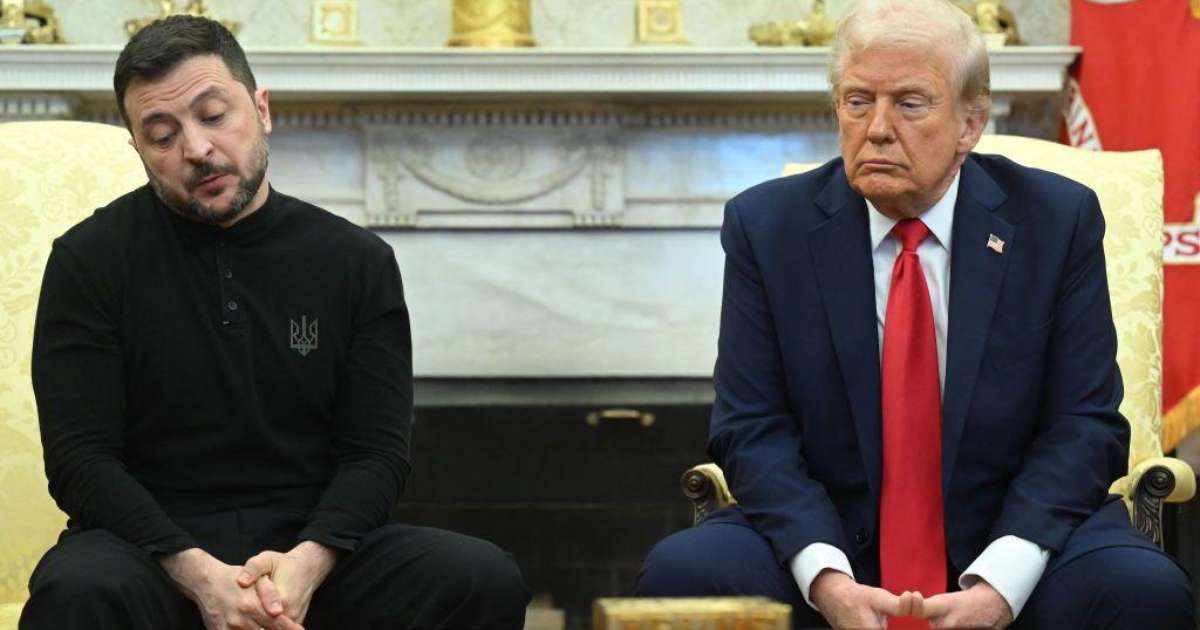 Como negociações entre Trump e Zelensky entraram colapso em 10 minutos