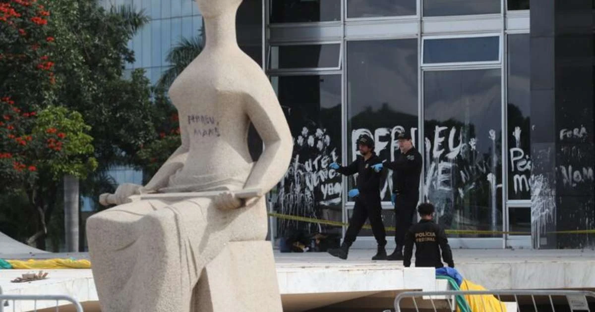 STF já responsabilizou mais de mil pessoas pelos ataques de 8/1