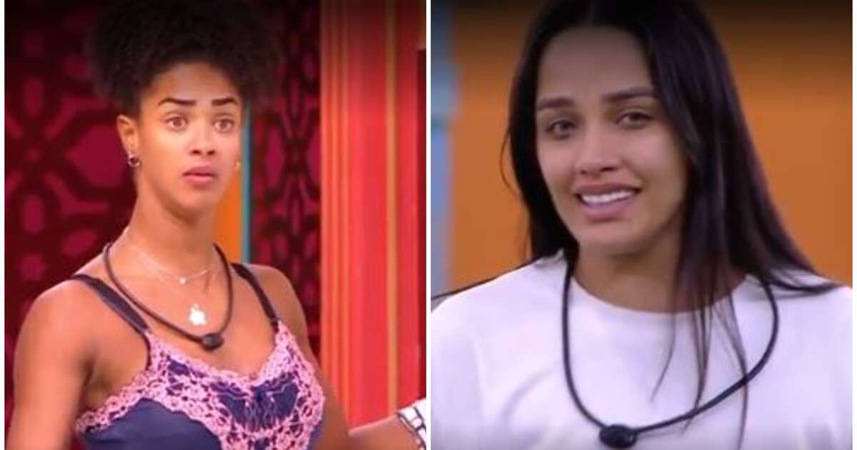 BBB25: Aline e Eva trocam farpas após Big Fone, e policial tem crise de choro na madrugada: 'Prefiro longe de mim'