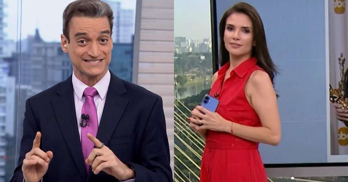 Tiago Scheuer deixa Sabina Simonato sem graça ao vivo após comparação: 'Não começa'