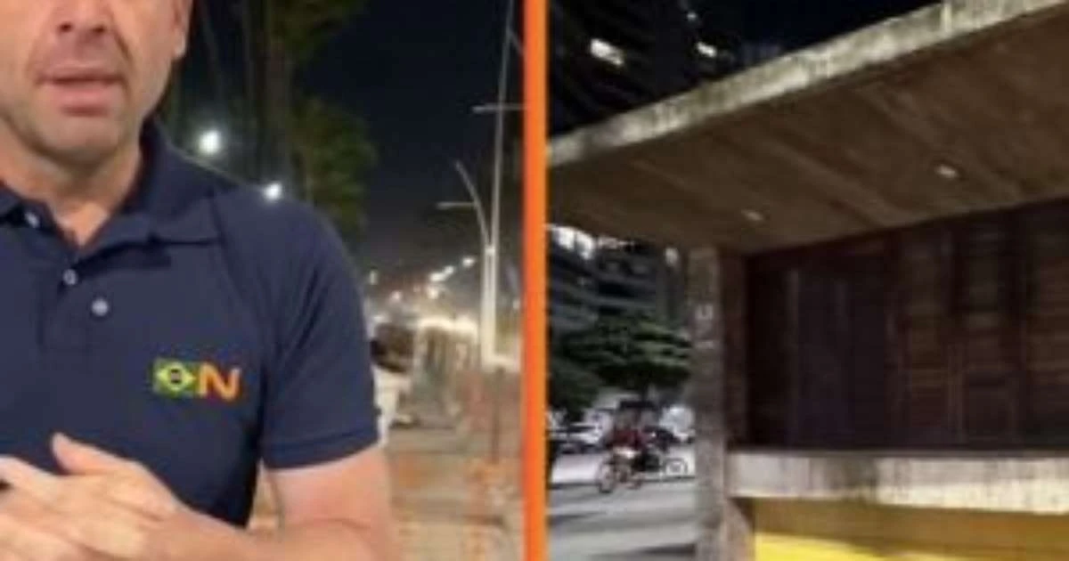 Vereador Eduardo Moura faz live no Calçadão de Boa Viagem e aponta que cartão-postal foi esquecido