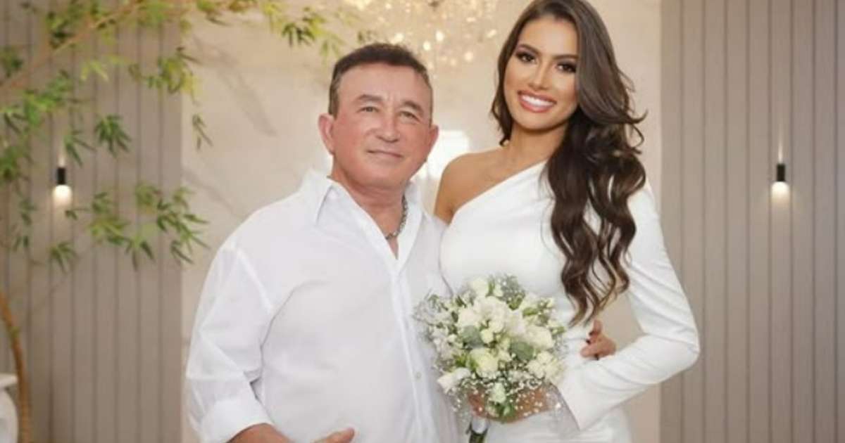 Após casamento luxuoso com Amado Batista, miss faz revelação sobre gravidez