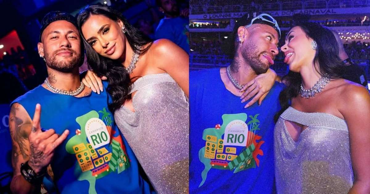 Após boatos de traição, Neymar e Bruna Biancardi estão juntos em Mangaratiba