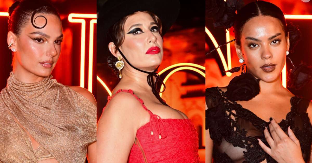 Giselle Itié, de vestido vermelho, Isis Valverde e Bella Campos, com fenda poderosa, e mais: looks das famosas para baile de gala. Fotos!