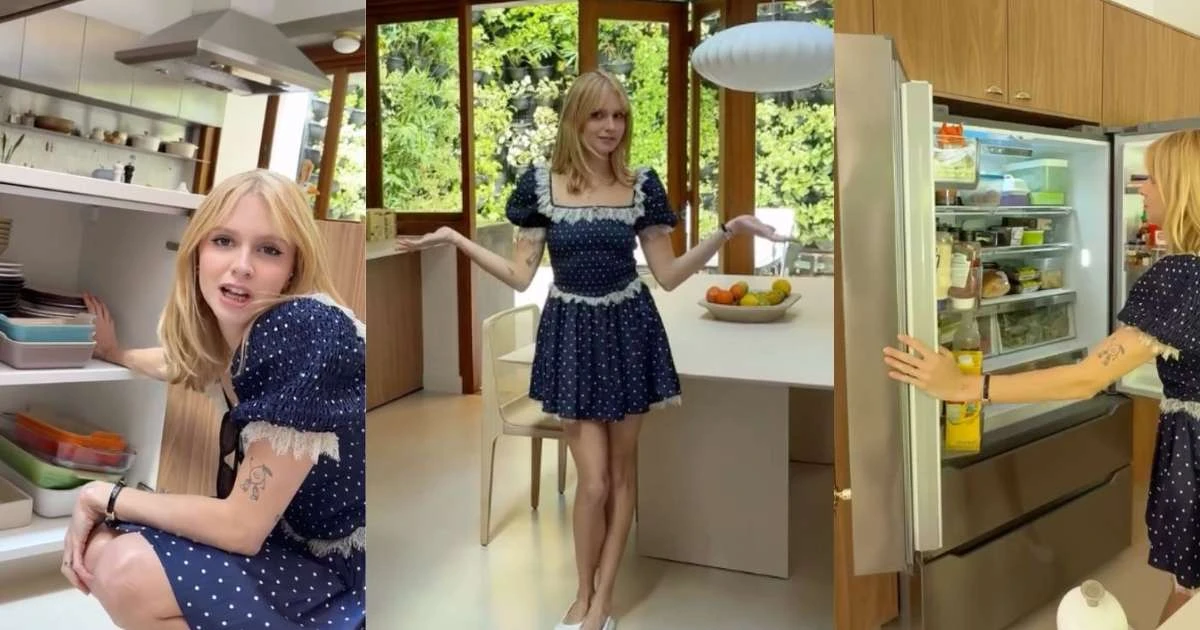 Essa é a cozinha de vó moderna de Isa Scherer, campeã do 'MasterChef Brasil': com fogão de R$ 50 mil, azulejos estampados e cardápios na parede