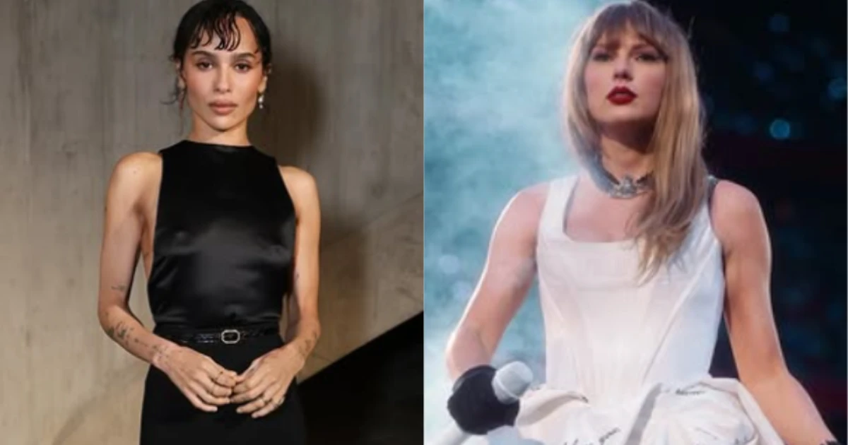 Zoë Kravitz conta ter destruído banheiro de Taylor Swift à procura de sua cobra