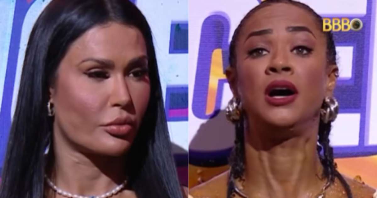 BBB25: Gracyanne é detonada por Aline no 'Sincerão': 'Achei horrorosa'