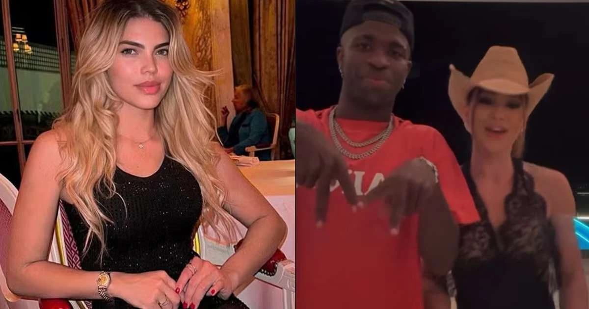 Modelo pivô do término de Virginia marcou de encontrar Vini Jr: 'Ainda está chateado'