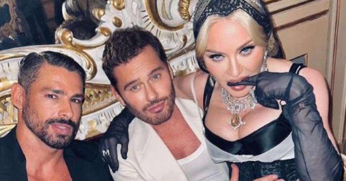 Madonna posta foto ao lado de Cauã Reymond na Semana de Moda de Milão