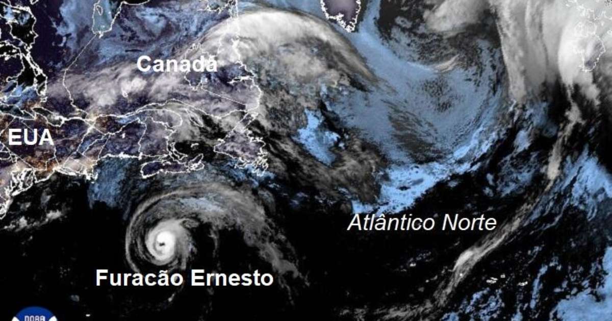 Novo furacão se formou na costa leste dos EUA