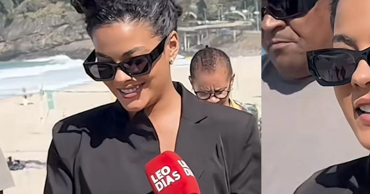 Soberba ou sensata? Bella Campos, a Maria de Fátima de 'Vale Tudo', toma atitude inesperada com repórter e divide opiniões na web