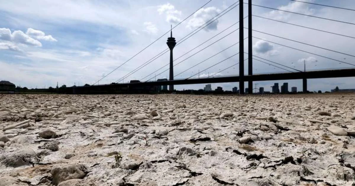 Falta de chuva acende alerta para economia alemã