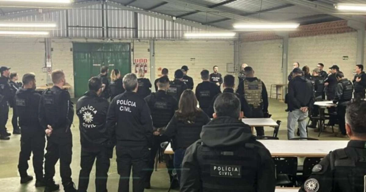 Polícia Civil desmonta facção criminosa e prende 13 pessoas em cidade do RS