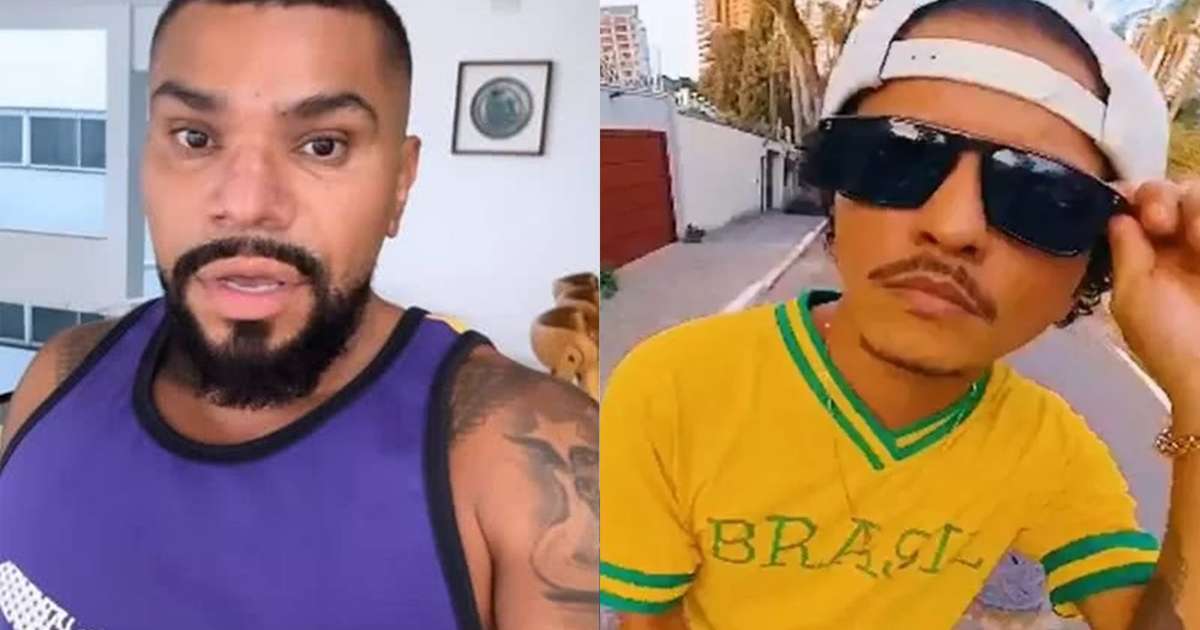 Será? Naldo Benny diz ter dado aulas de português para Bruno Mars: 'Ensinei'