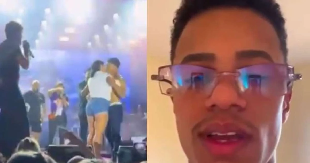 ARREPENDEU? Homem que traiu a namorada no show de Nattan se pronuncia