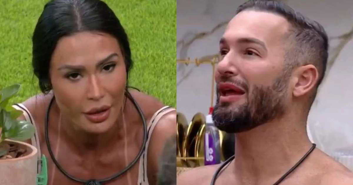 'BBB 25': Diego quer colocar Gracyanne no paredão e web vibra: 'Agora sim'