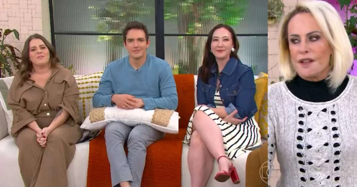 Caos no RJ faz trio do Mais Você ficar no sofá sem trabalhar e Ana Maria Braga se manifesta: 'É assim'