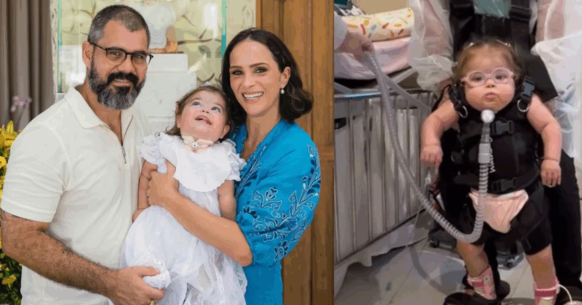 Juliano Cazarré fala sobre doença rara da filha: 'Horas por dia sem respirador'