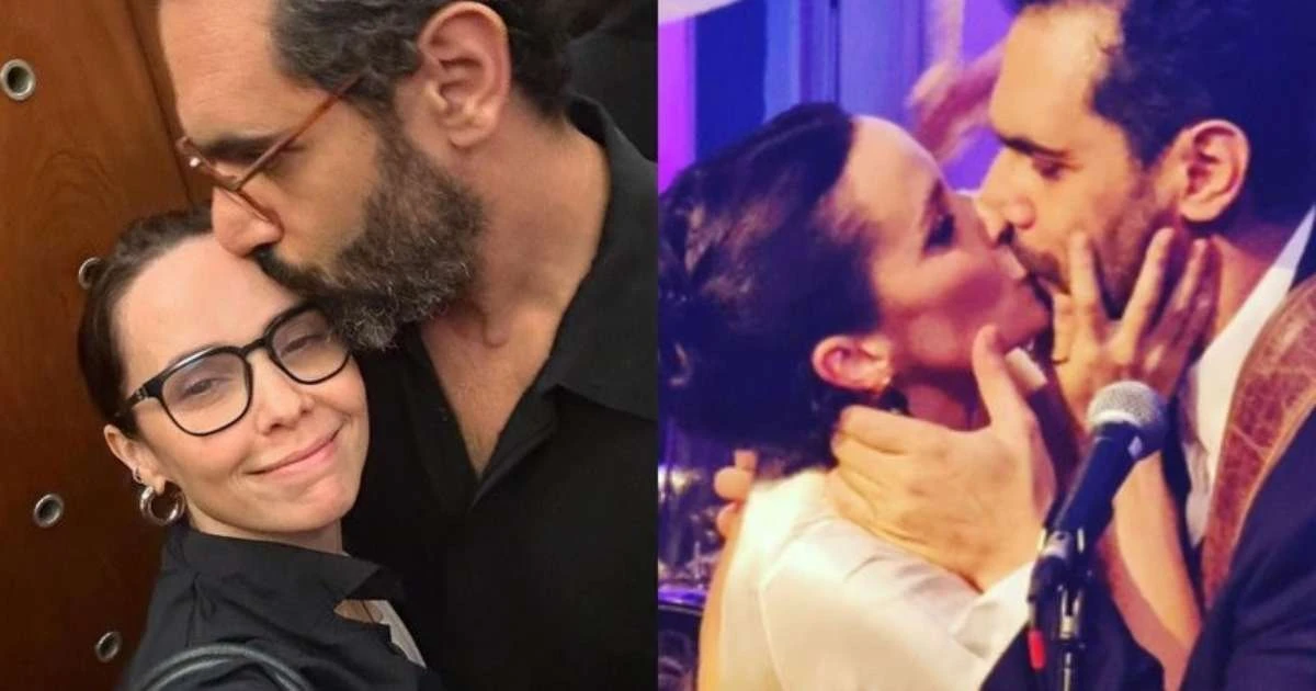 Casada, Débora Falabella revela que morou em casas separadas do marido