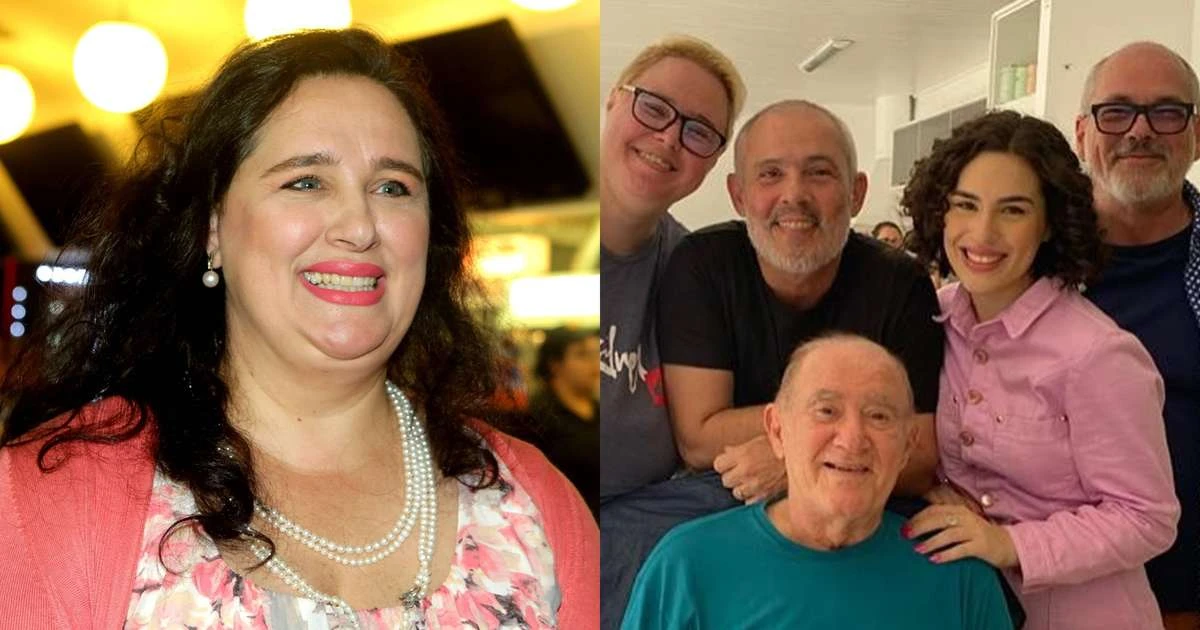 Esposa de Renato Aragão nega polêmica com filha lésbica do ator: 'Estamos juntos'