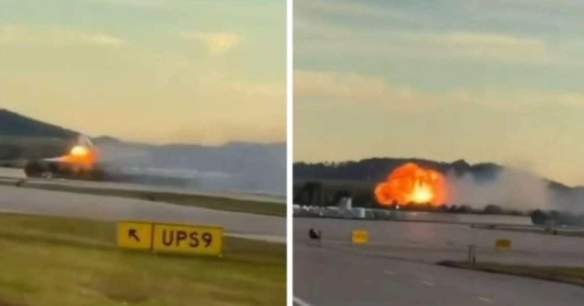 Avião de carga cai após decolagem nos Estados Unidos; vídeo