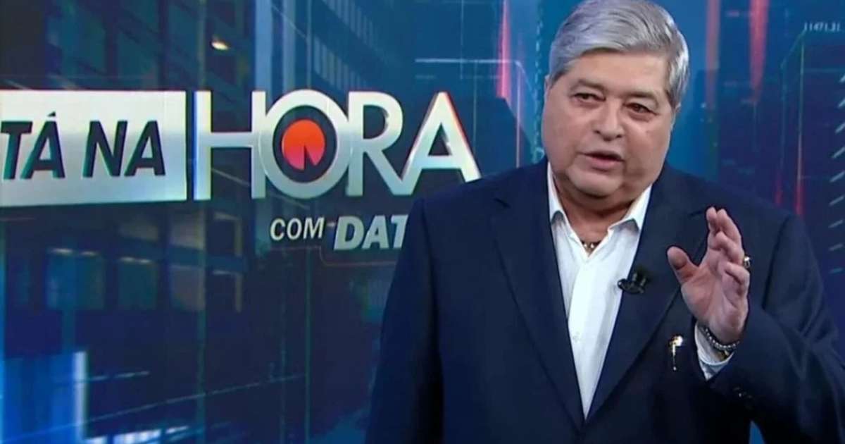 Datena abre o jogo e revela prazo para ficar no SBT; saiba o motivo