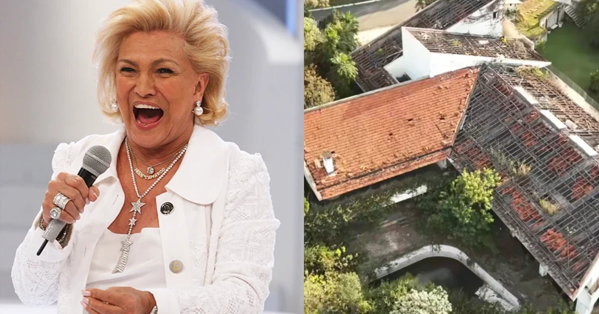 Mansão abandonada de Hebe Camargo é arrematada após ir a leilão pela segunda vez; veja vídeo