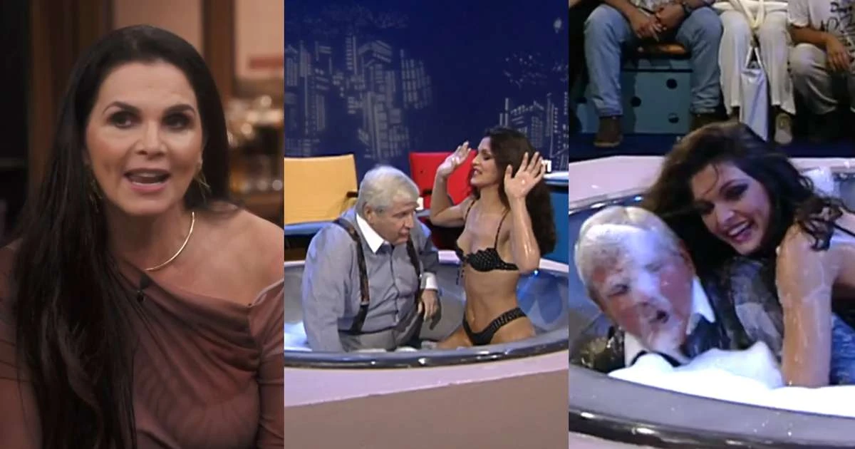 Luiza Ambiel revela desespero no dia que foi para a banheira com Jô Soares: 'Ela vai matar ele!'