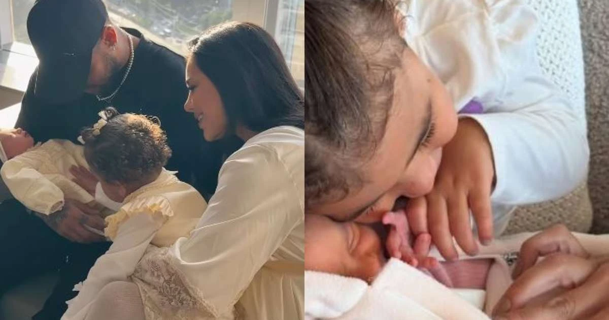 Amor de irmãs! Mavie surge agarradinha com Mel em momento fofíssimo