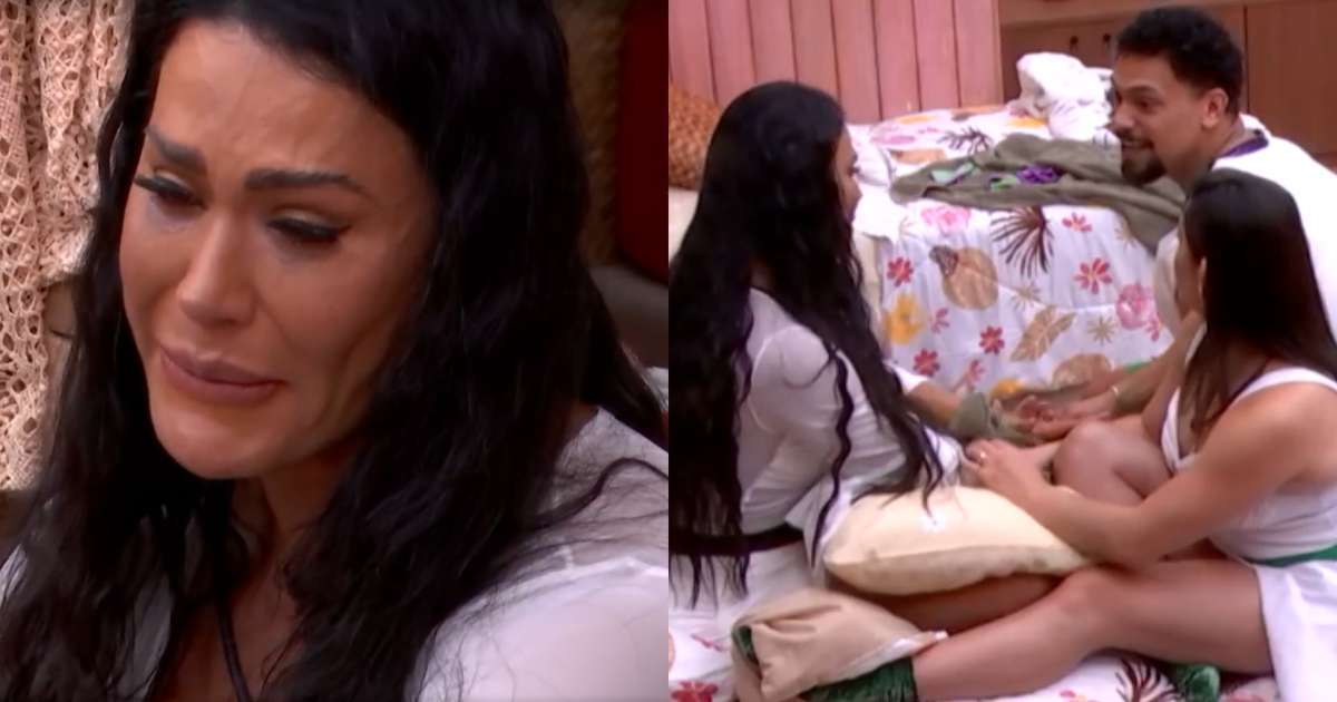 BBB 25: Gracyanne cai no choro e faz revelação após ser exposta: 'Não consigo controlar'