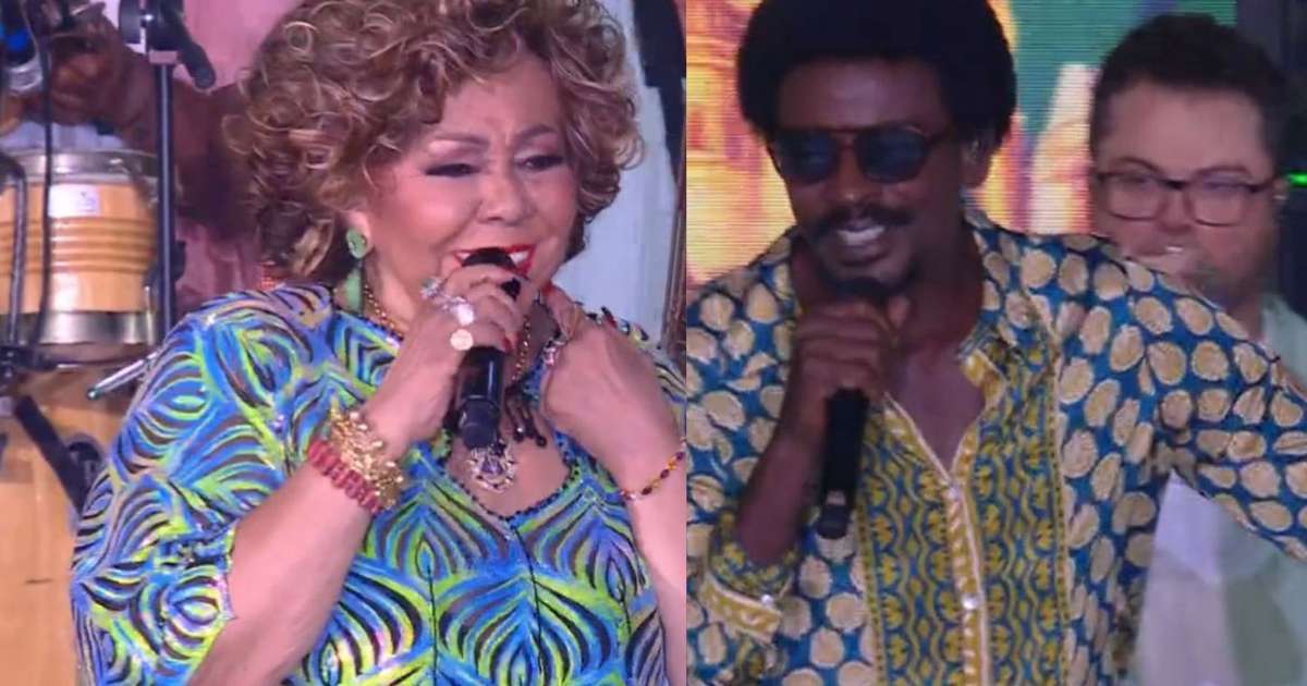 Ícones! Seu Jorge e Alcione agitam a casa do 'BBB 25' com sucessos e MUITO carisma; web reage: 'É a realeza'