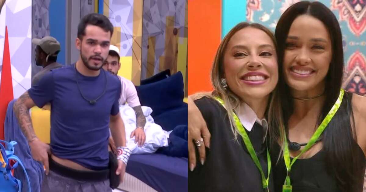 BBB 25: Fim do grupo? João Pedro cogita romper aliança com Eva e Renata: 'Vamos vazar'