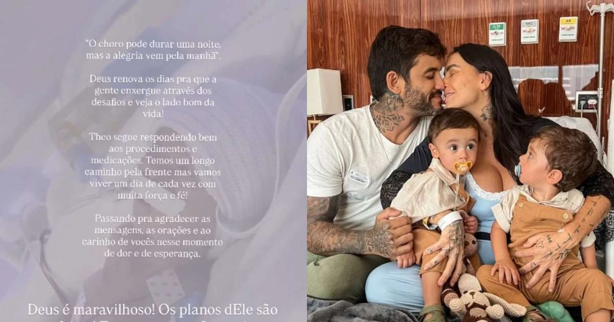 Após perder um bebê, influenciadora emociona ao falar do filho após parto de emergência