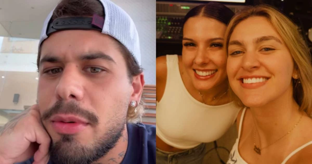 Ué? Zé Felipe sobe na garupa e pega carona com amiga de Ana Castela