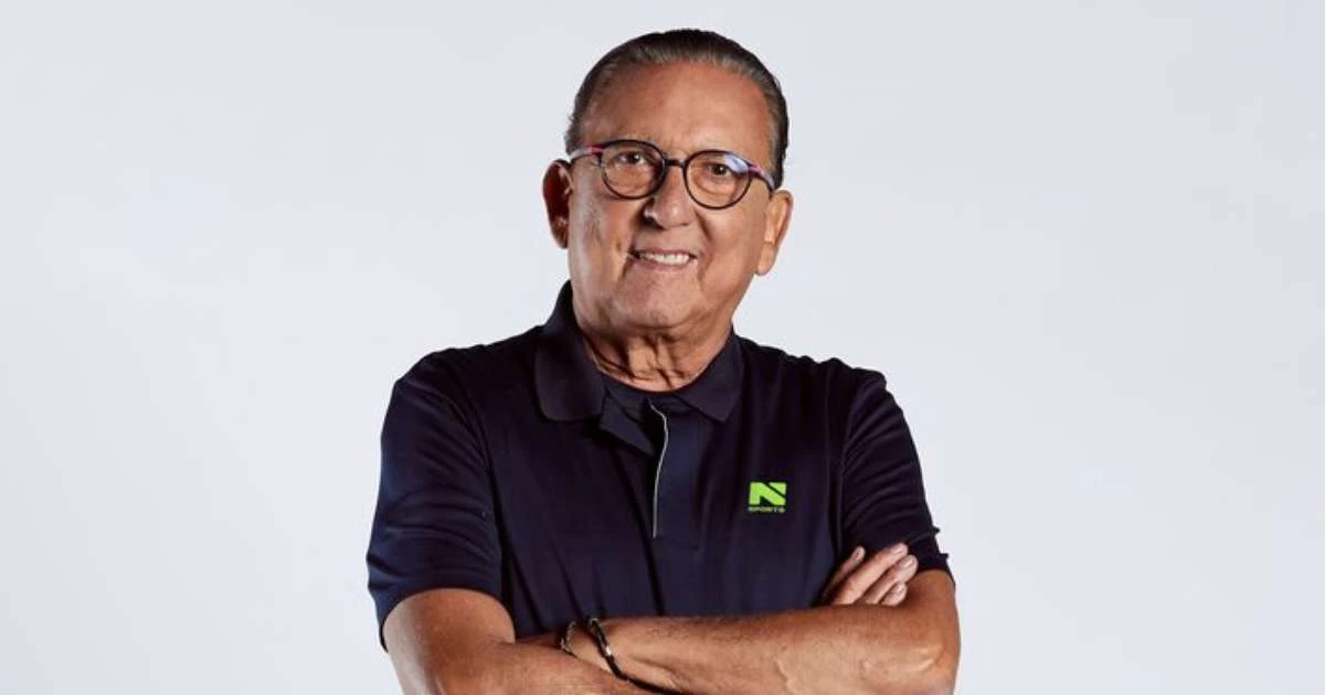Galvão Bueno fecha acordo para narrar jogos da Copa no SBT, diz jornal