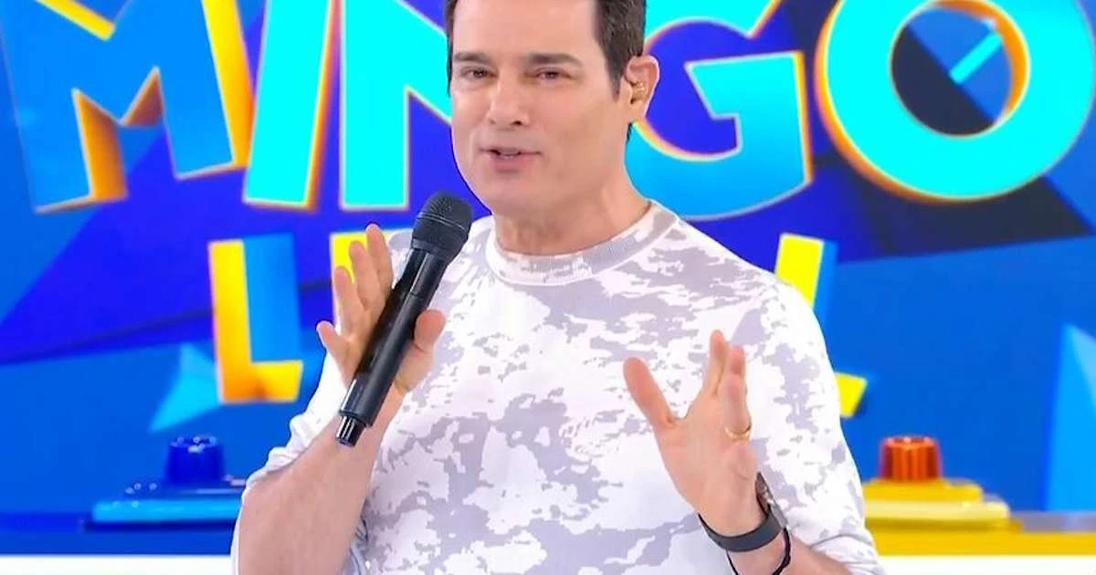Celso Portiolli inicia gravações de quadro que pertencia ao 