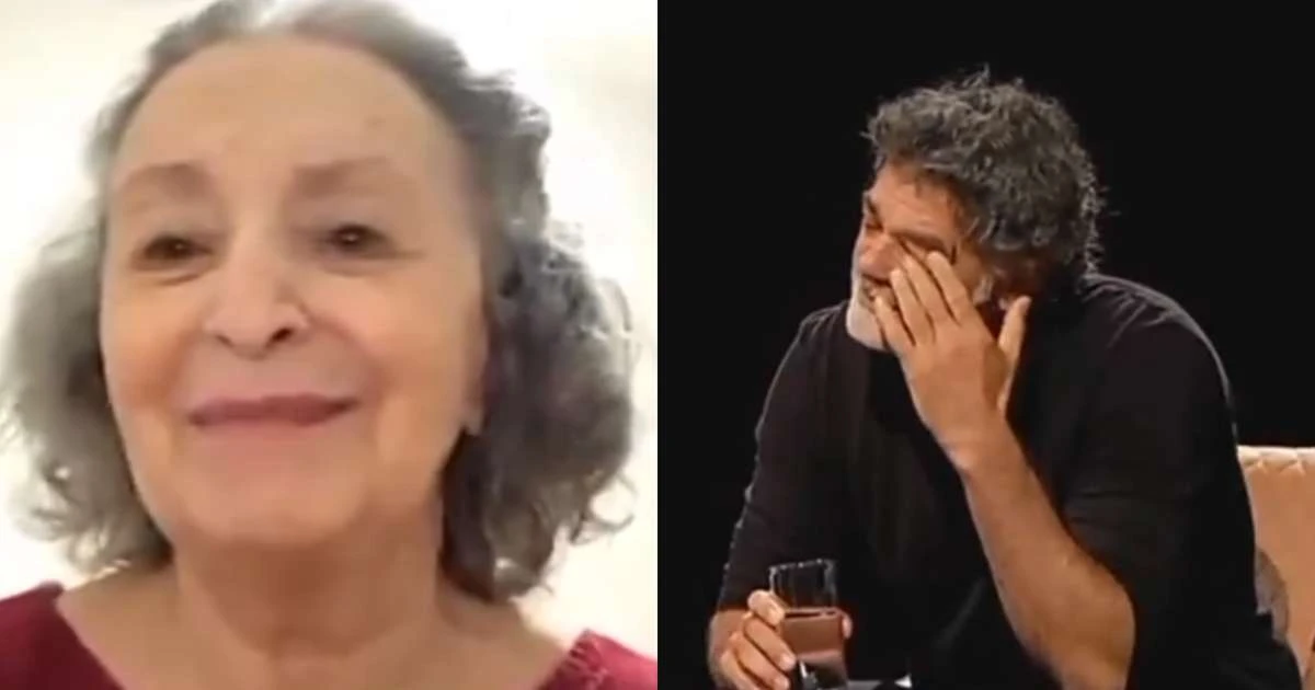 Ana Lucia Torre faz Eduardo Moscovis chorar com depoimento: 'Um grande amor'
